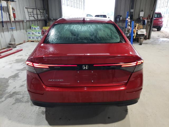  HONDA ACCORD 2024 Красный