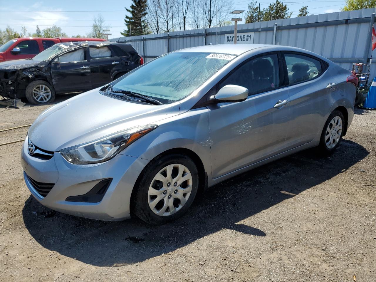 2016 Hyundai Elantra Se na sprzedaż w Bowmanville, ON - Vandalism