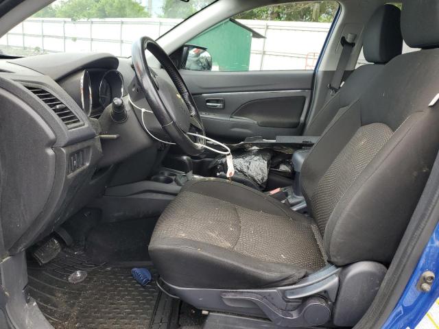  MITSUBISHI OUTLANDER 2016 Синий