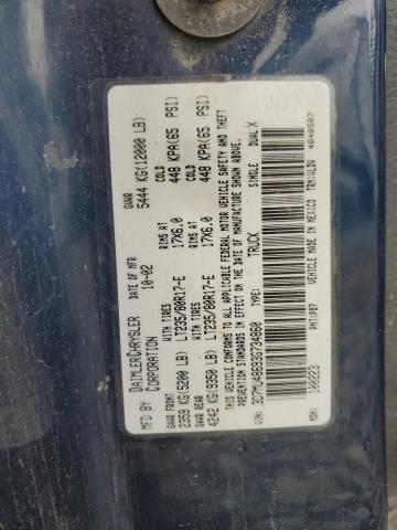 2003 DODGE RAM 3500 ST  