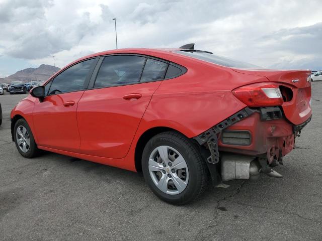  CHEVROLET CRUZE 2017 Червоний