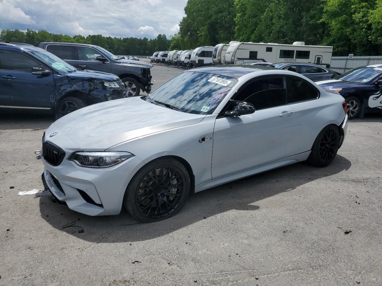 2020 Bmw M2 Competition na sprzedaż w Glassboro, NJ - Front End