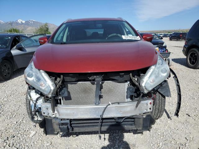  NISSAN MURANO 2015 Red