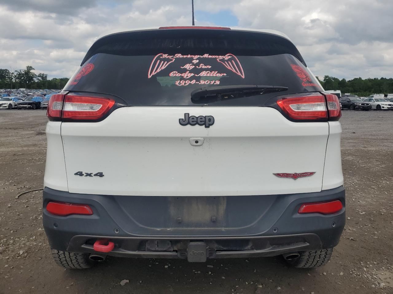 2016 Jeep Cherokee Trailhawk VIN: 1C4PJMBS5GW226527 Lot: 56672345