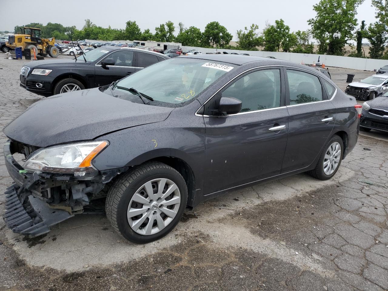 2014 Nissan Sentra S იყიდება Bridgeton-ში, MO - Front End