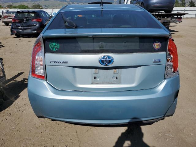  TOYOTA PRIUS 2012 Teal
