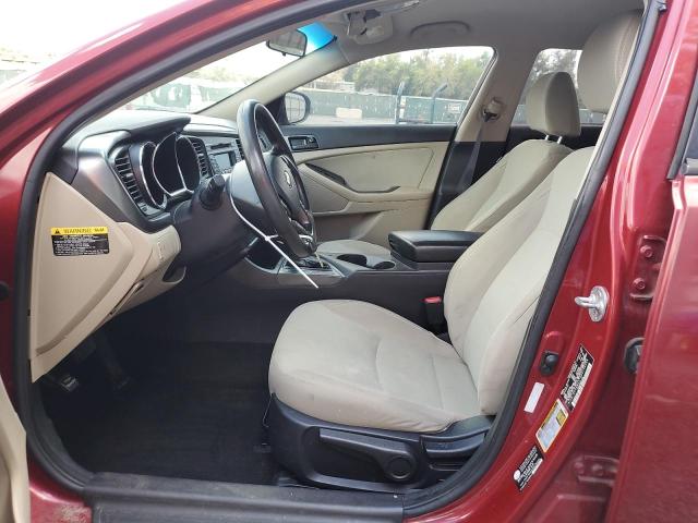  KIA OPTIMA 2013 Красный
