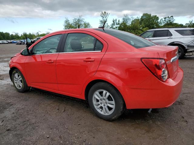  CHEVROLET SONIC 2014 Czerwony