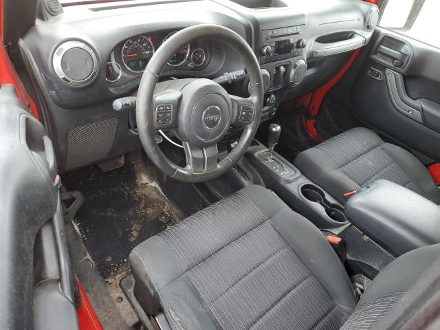  JEEP WRANGLER 2012 Red