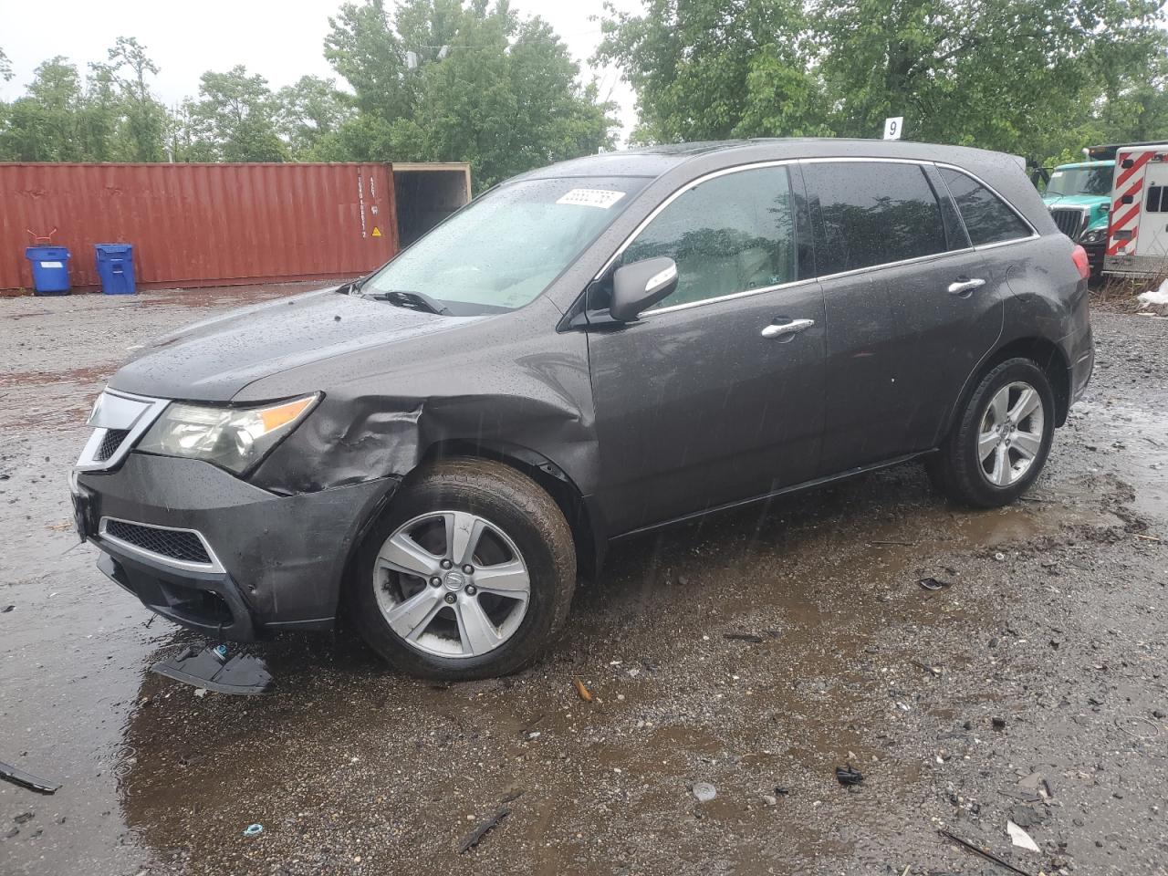 2011 Acura Mdx Technology იყიდება Baltimore-ში, MD - Undercarriage