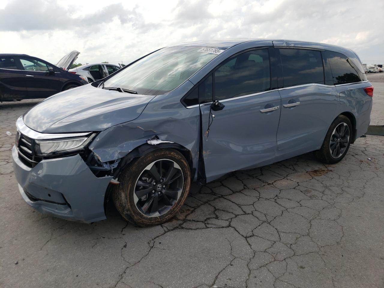 2024 Honda Odyssey Elite на продаже в Lebanon, TN - Front End