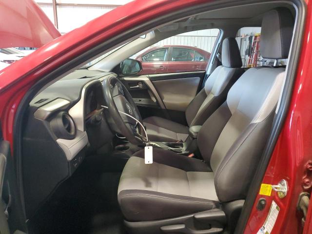  TOYOTA RAV4 2015 Червоний