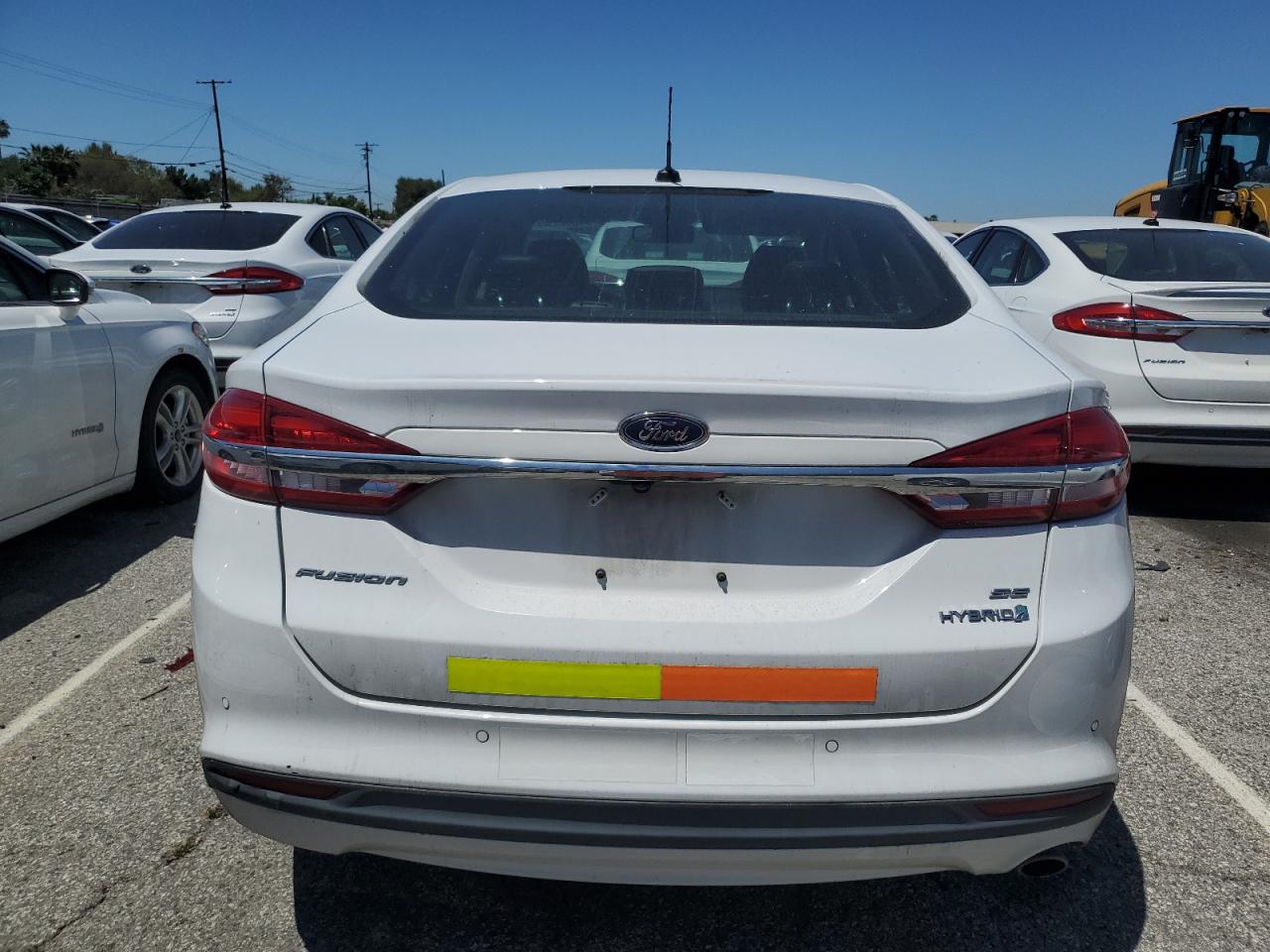 2018 Ford Fusion Se Hybrid VIN: 3FA6P0LU4JR278637 Lot: 54032255