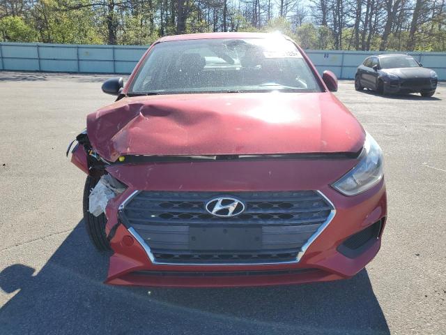  HYUNDAI ACCENT 2018 Czerwony