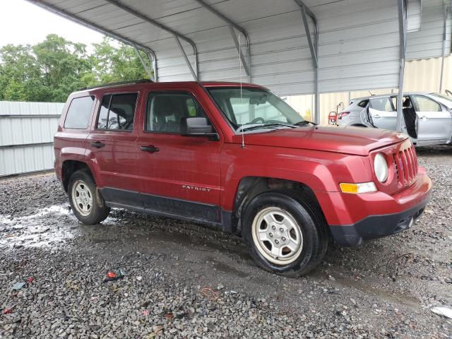  JEEP PATRIOT 2014 Czerwony