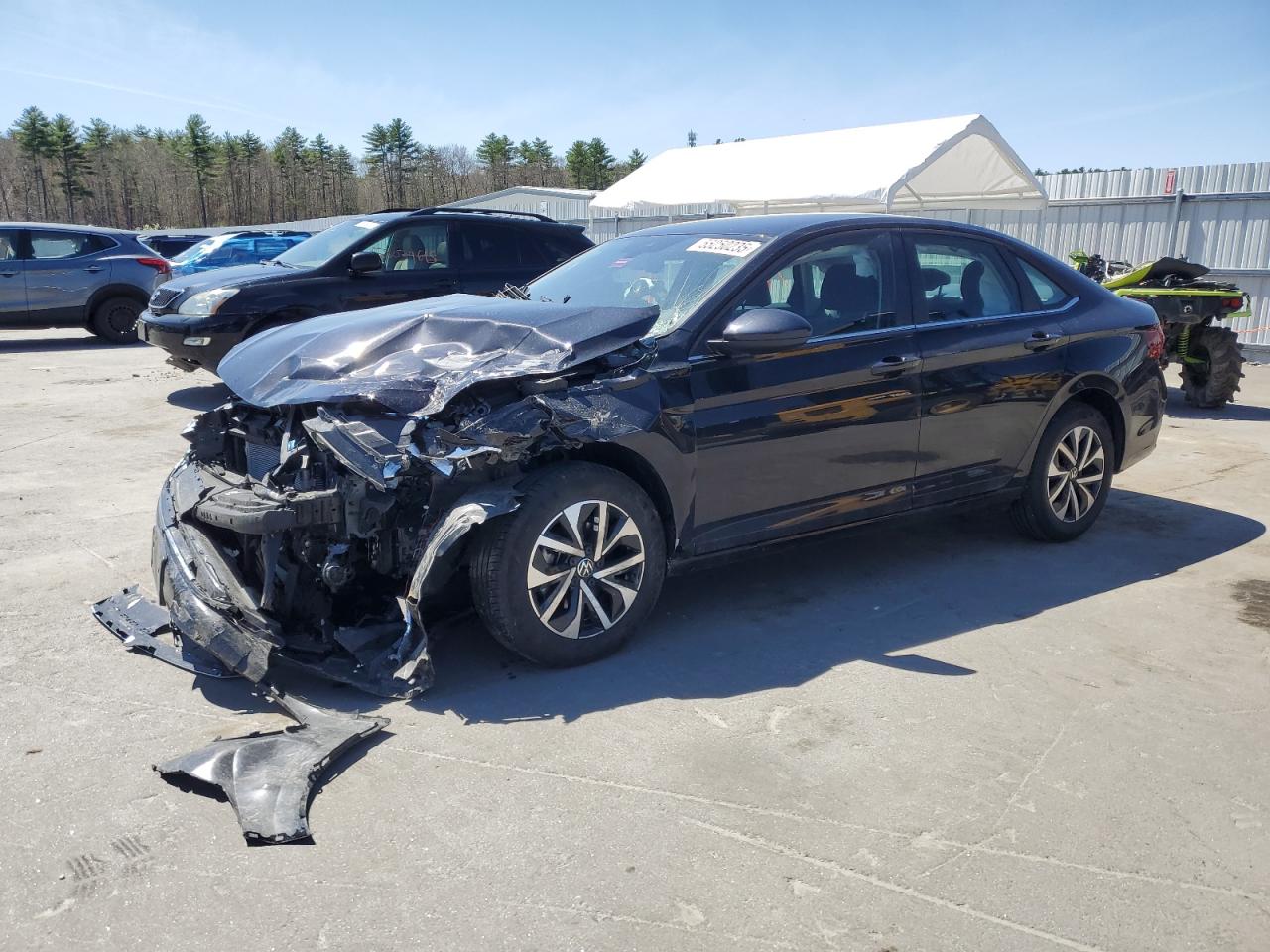 2024 Volkswagen Jetta S de vânzare în Windham, ME - Front End