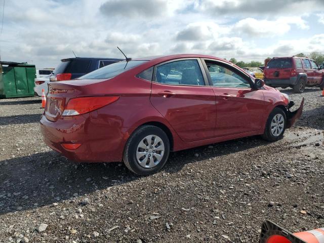  HYUNDAI ACCENT 2017 Bordowy