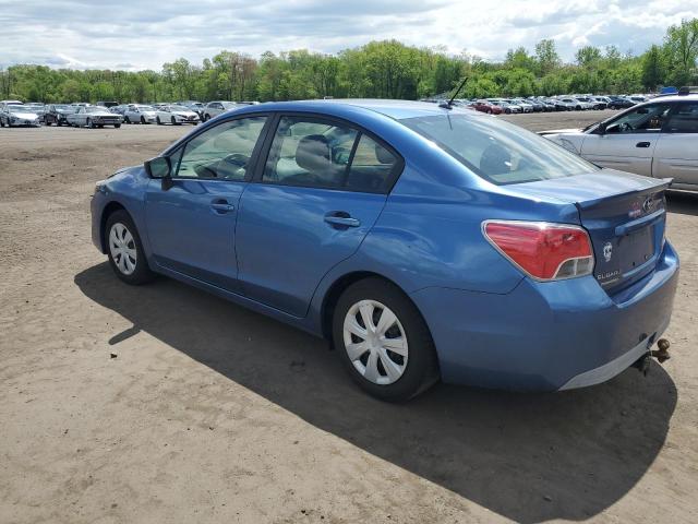Sedans SUBARU IMPREZA 2015 Granatowy