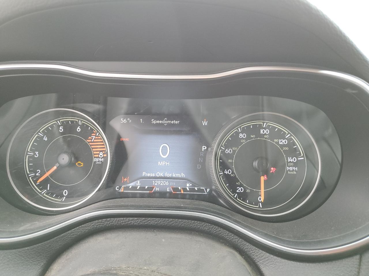 2019 Jeep Cherokee Trailhawk VIN: 1C4PJMBX4KD121641 Lot: 57128905