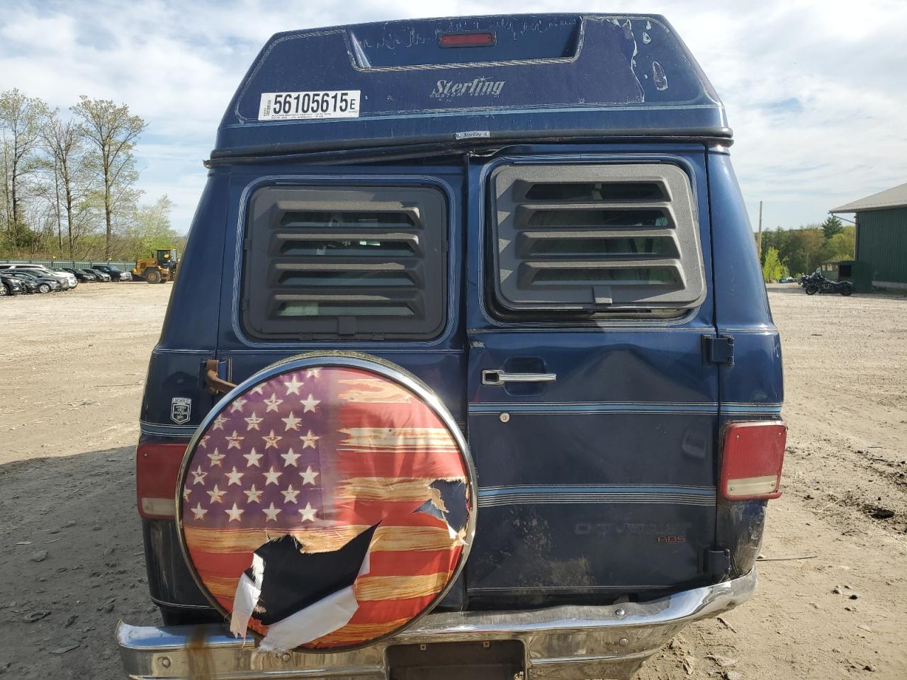 1995 Chevrolet G20 VIN: 1GBEG25K1SF242663 Lot: 56105615