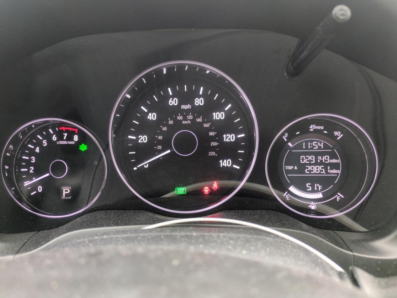 2021 Honda Hr-V Lx VIN: 3CZRU6H38MM731673 Lot: 55612045