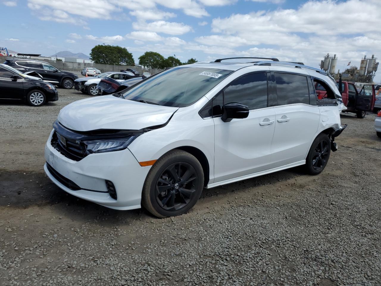 2024 Honda Odyssey Sport на продаже в San Diego, CA - Rear End