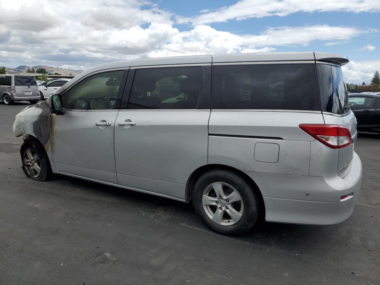 2015 Nissan Quest S VIN: JN8AE2KPXF9123695 Lot: 56686675
