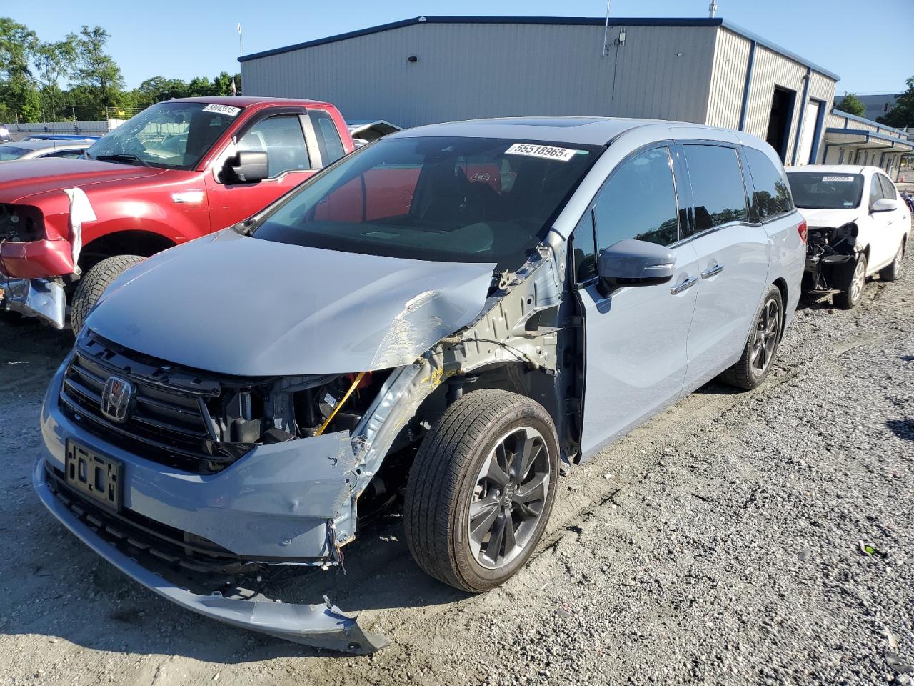 2024 Honda Odyssey Elite на продаже в Spartanburg, SC - Front End