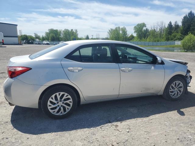  TOYOTA COROLLA 2018 Серебристый