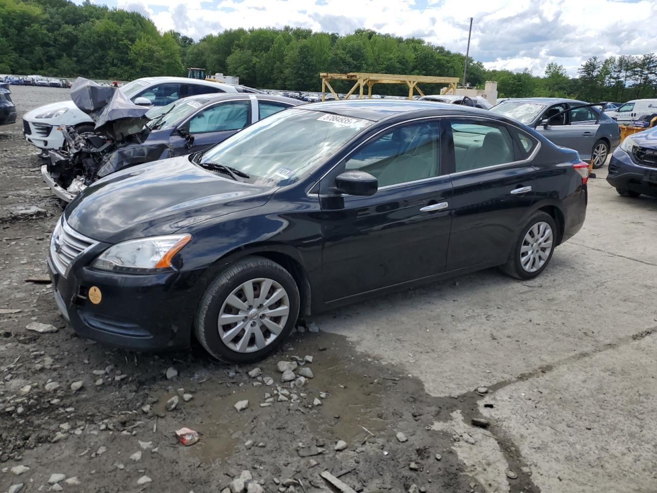 2013 Nissan Sentra S for Sale in Windsor, NJ - Side