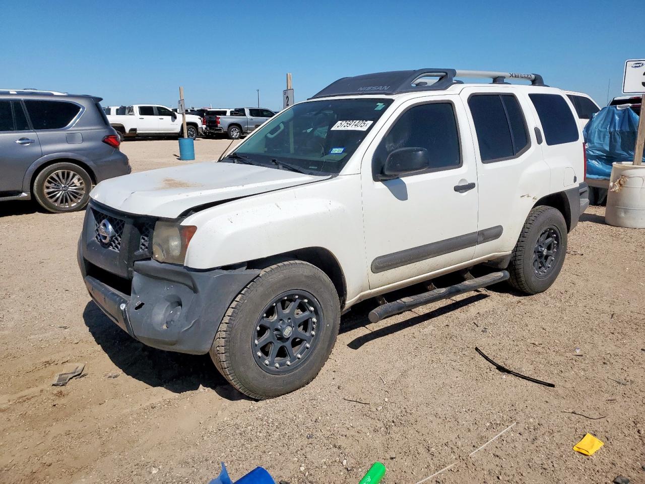 2014 Nissan Xterra X продається в Amarillo, TX - Frame Damage
