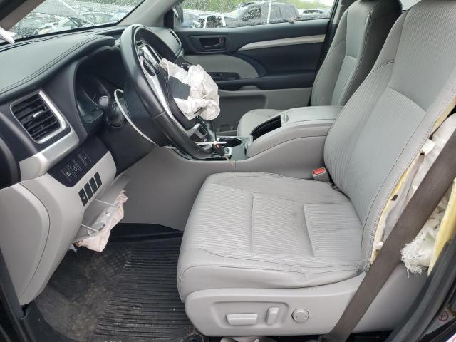  TOYOTA HIGHLANDER 2017 Black