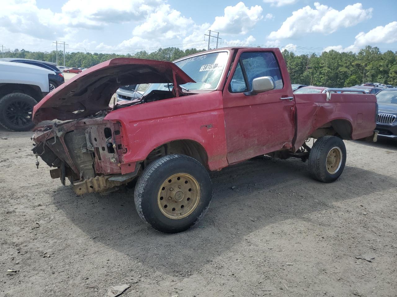 1996 Ford F150  продається в Greenwell Springs, LA - Front End