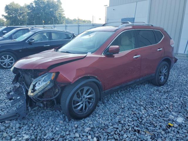  NISSAN ROGUE 2016 Red