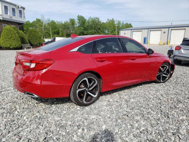  HONDA ACCORD 2019 Червоний