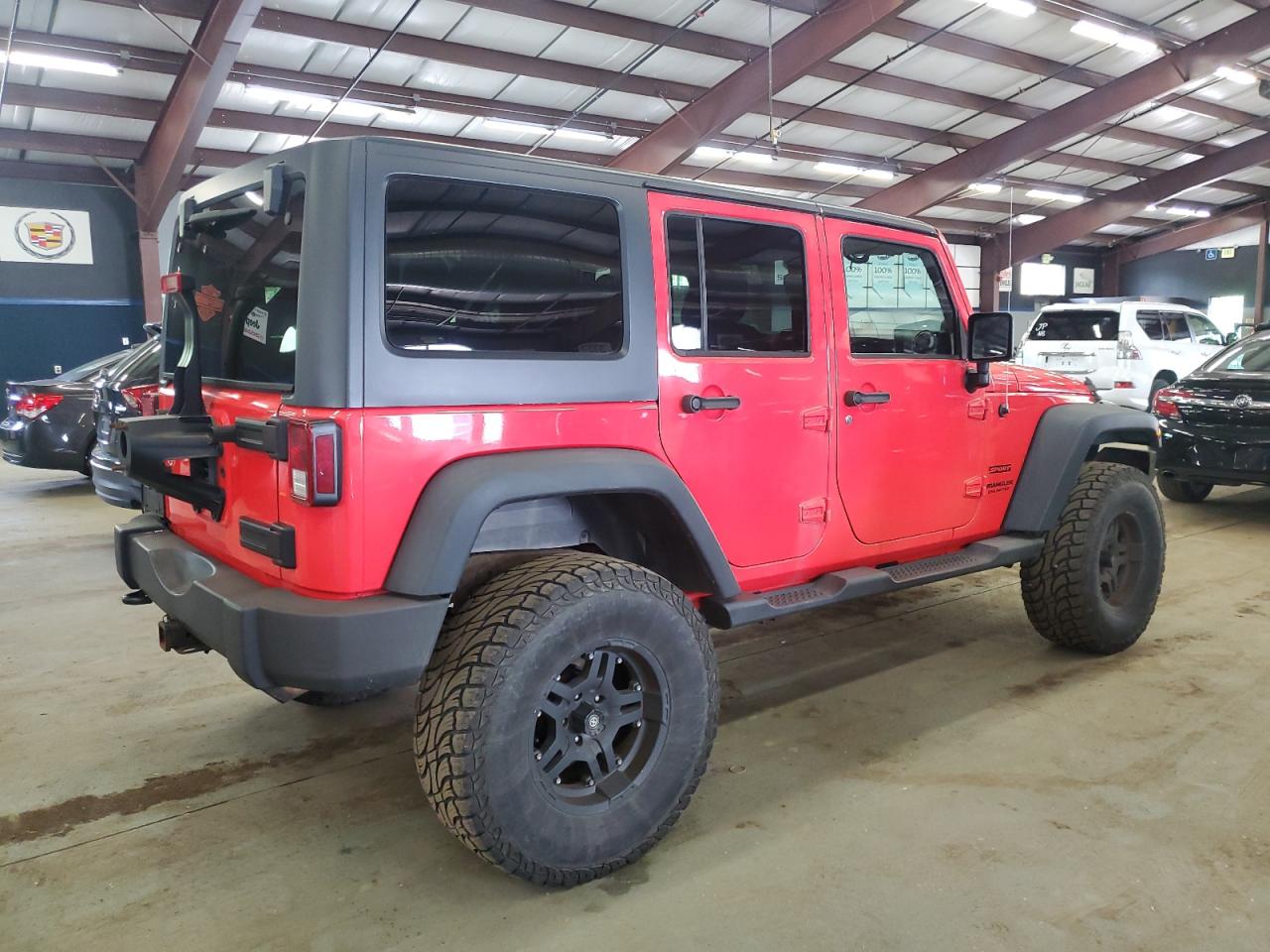2013 Jeep Wrangler Unlimited Sport VIN: 1C4HJWDG5DL597192 Lot: 57300535