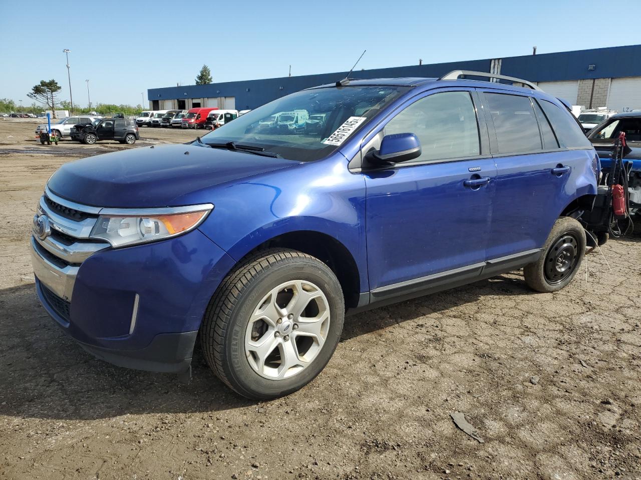 2013 Ford Edge Sel zu verkaufen in Woodhaven, MI - Rear End