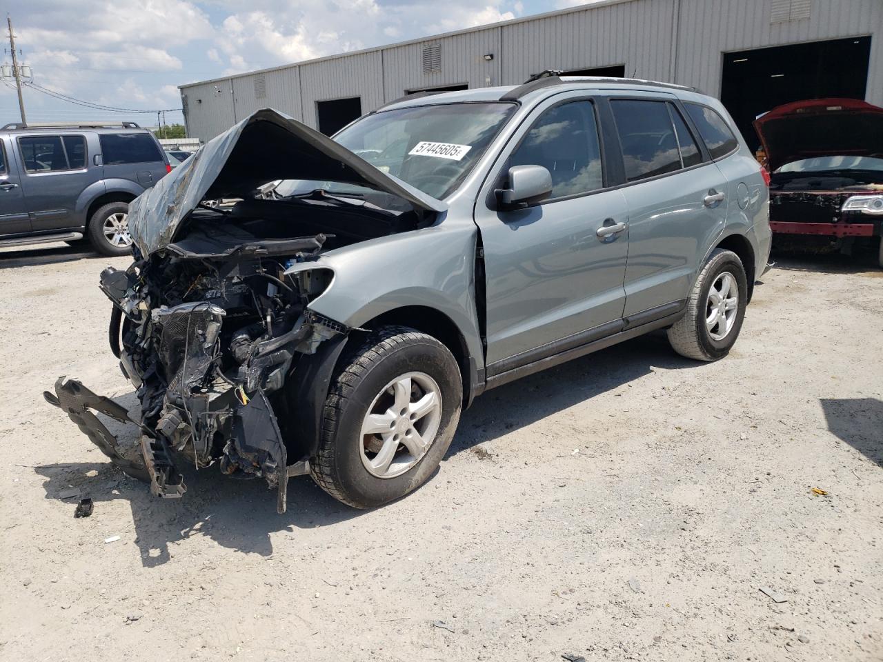 2008 Hyundai Santa Fe Gls იყიდება Jacksonville-ში, FL - Front End