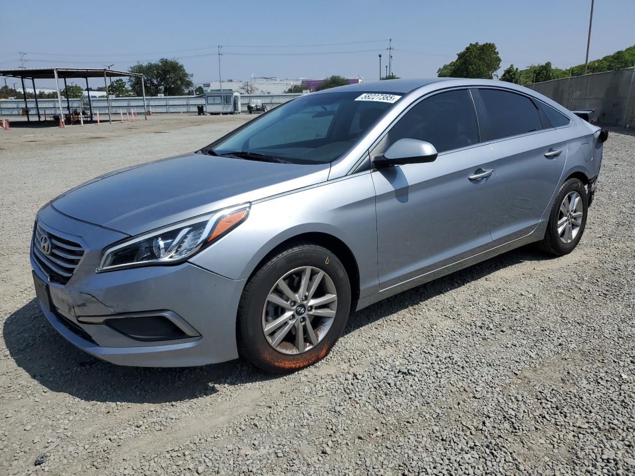 2017 Hyundai Sonata Se на продаже в San Diego, CA - Rear End