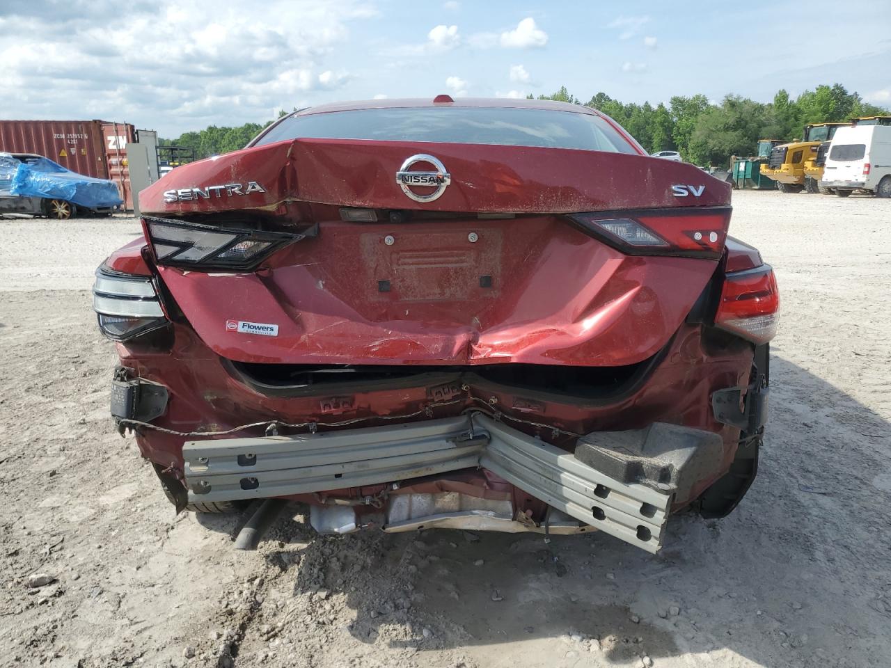 2021 Nissan Sentra Sv VIN: 3N1AB8CV4MY228182 Lot: 55973255