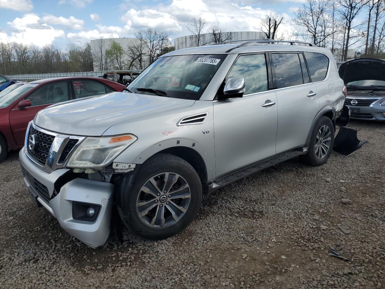 2017 Nissan Armada Sv en Venta en Central Square, NY - Front End