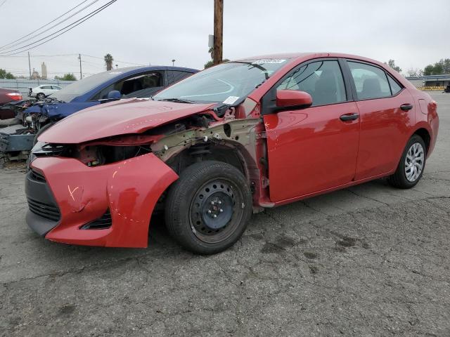  TOYOTA COROLLA 2018 Red