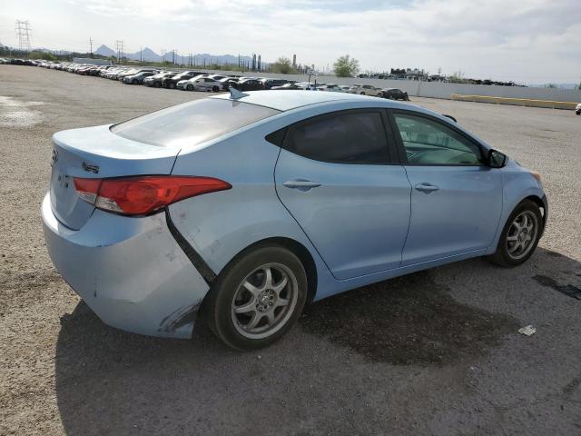  HYUNDAI ELANTRA 2012 Blue