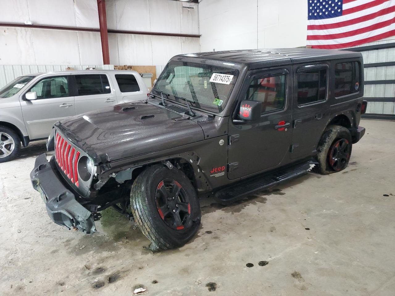 2021 Jeep Wrangler Unlimited Sport for Sale in Hurricane, WV - Front End