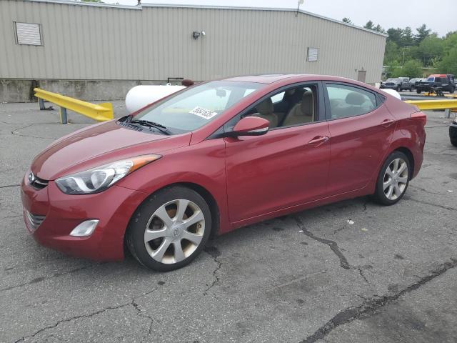 Sedans HYUNDAI ELANTRA 2013 Red