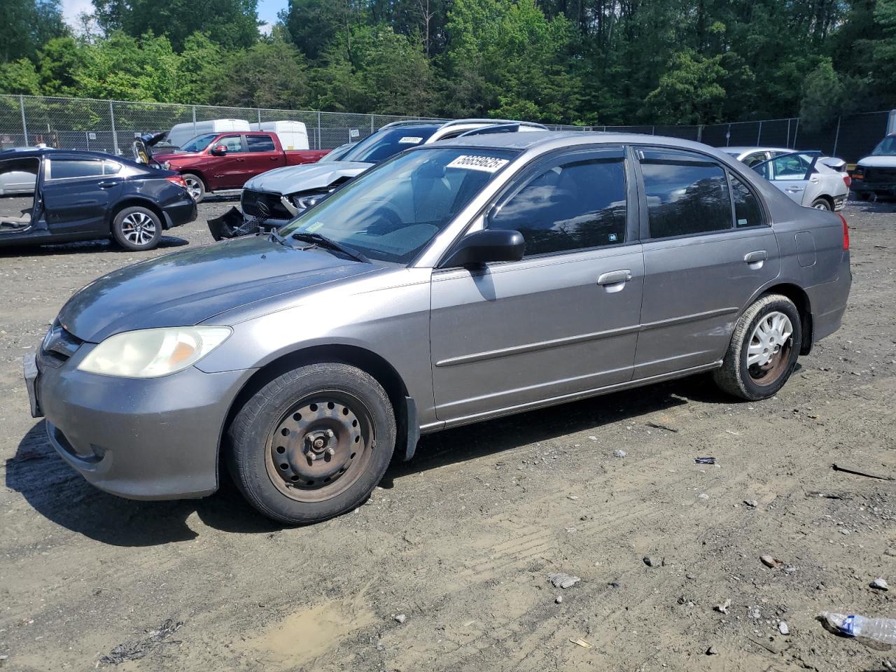 2004 Honda Civic Lx for Sale in Waldorf, MD - Side