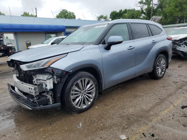  TOYOTA HIGHLANDER 2020 Granatowy