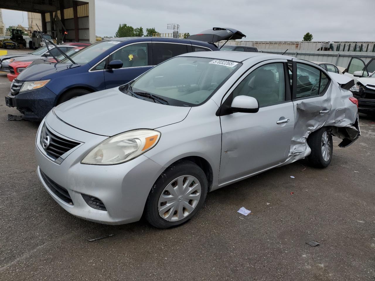 2012 Nissan Versa S for Sale in Kansas City, KS - Frame Damage