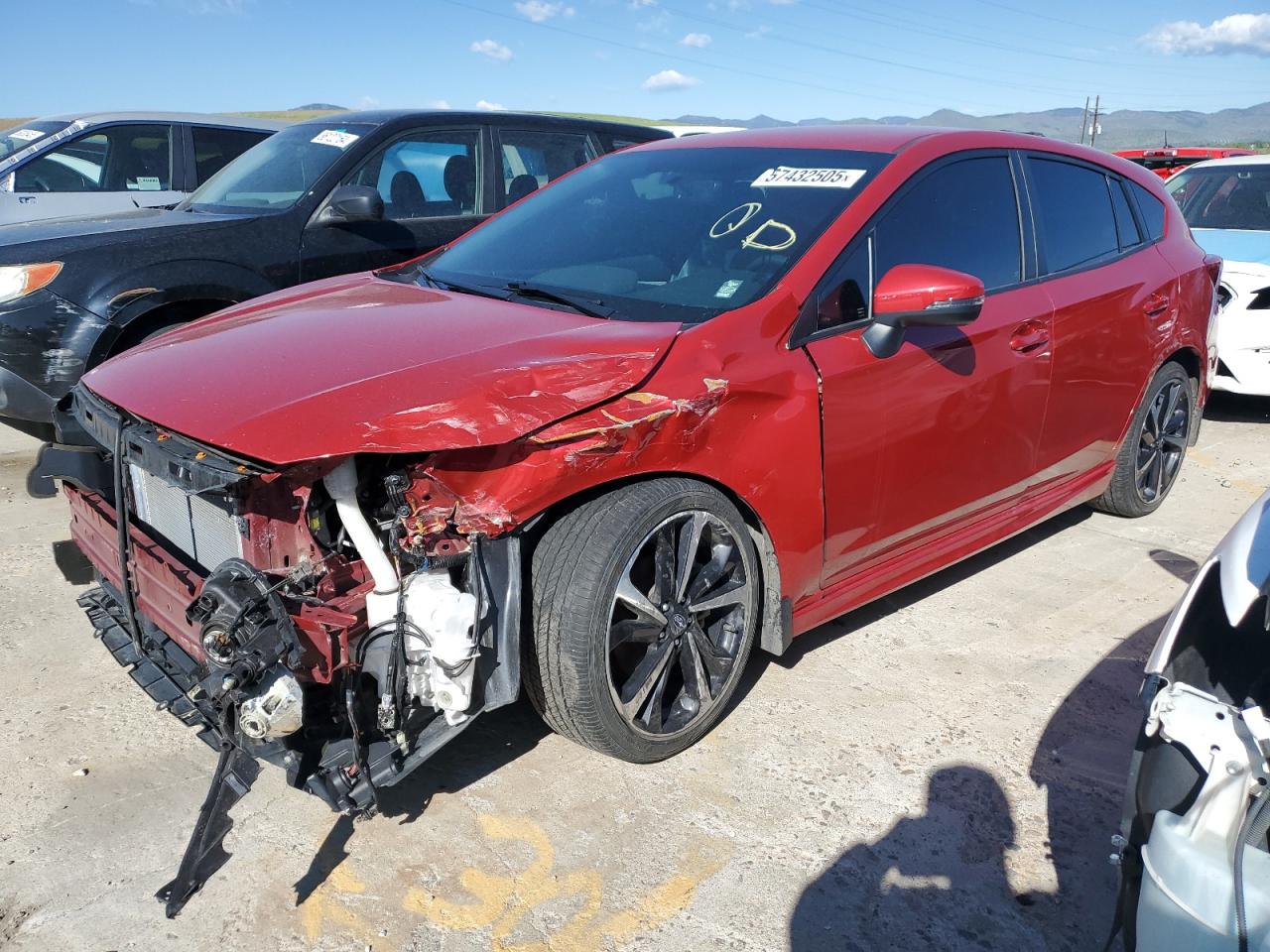 2020 Subaru Impreza Sport იყიდება Littleton-ში, CO - Front End