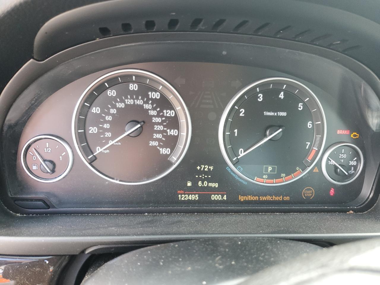 2012 BMW 528 I VIN: WBAXG5C55CDX03599 Lot: 58226695